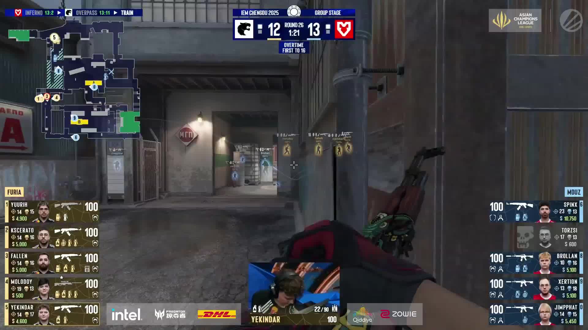 恭喜FURIA夺得 IEM成都2025冠军