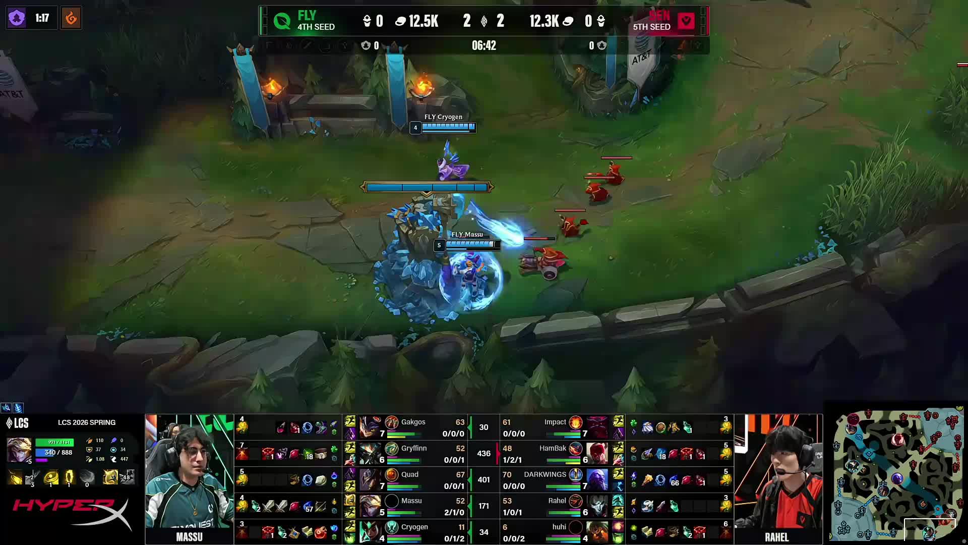 LCS  FLY VS SEN