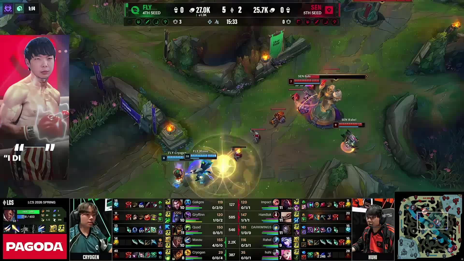 LCS  FLY VS SEN