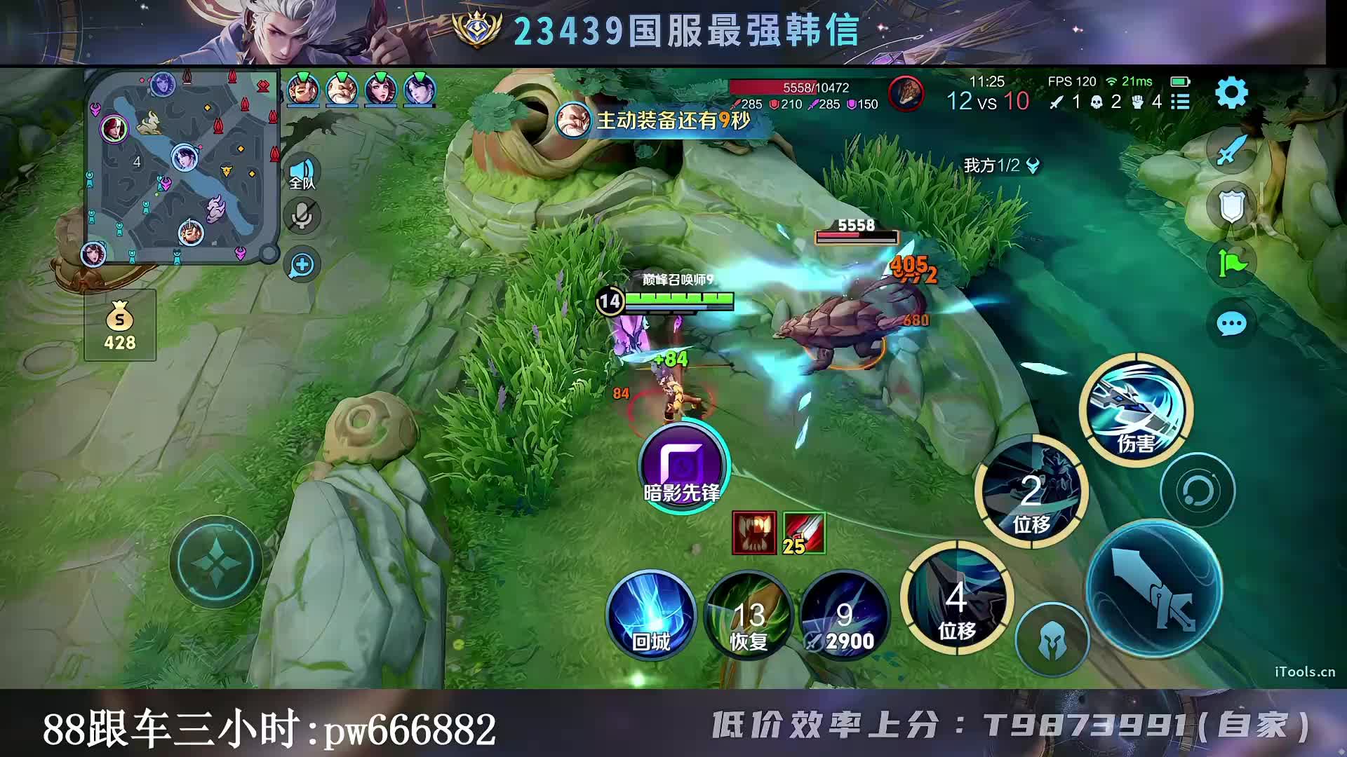 23439韩信 冲巅峰前十