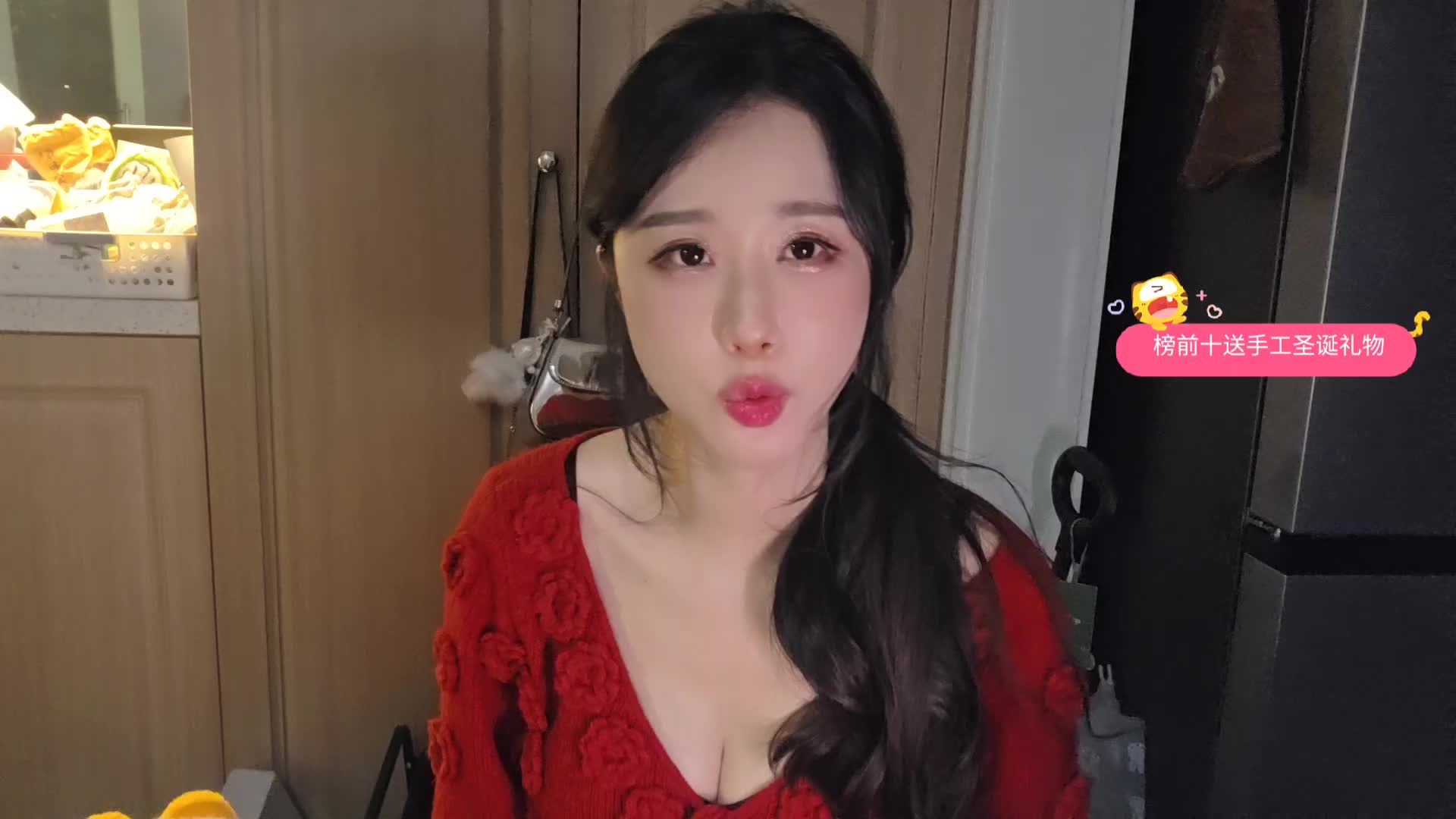 榜前十送我。     做的圣诞点心