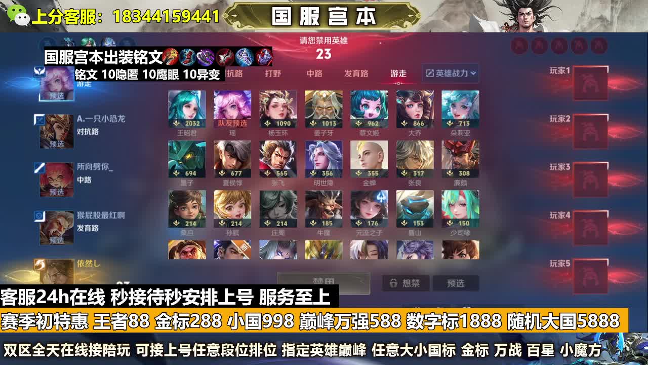 金标288王者88