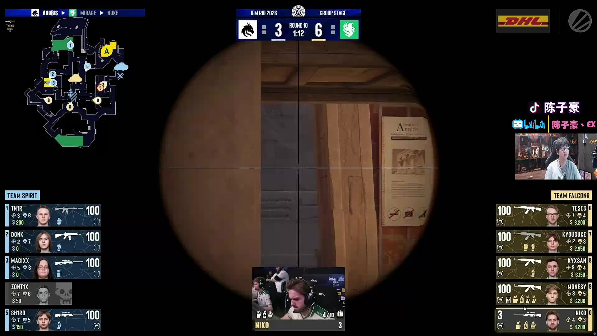 12点30解说CS 绿龙VS猎鹰！