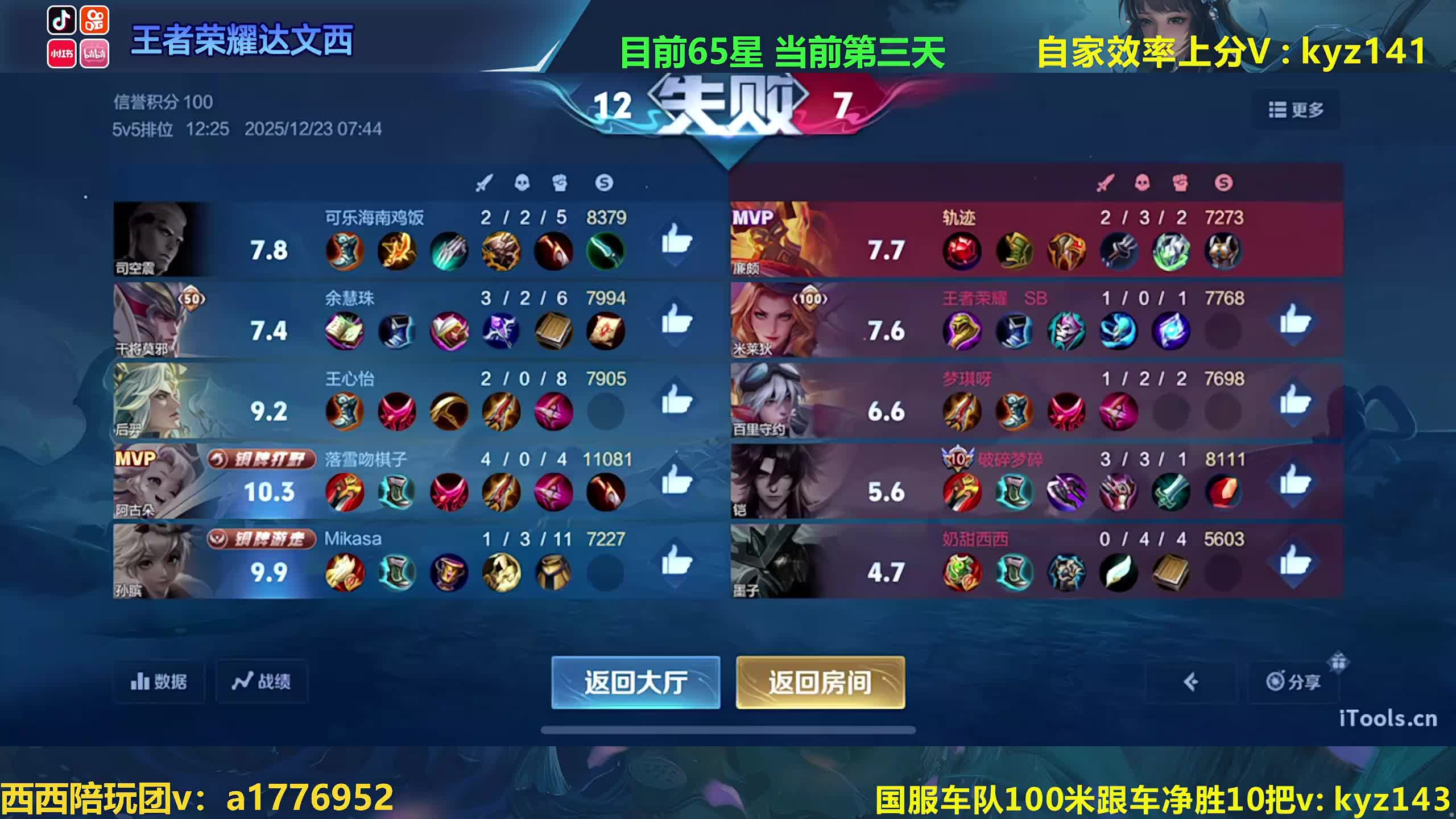 小女孩挑战三天冲第六个百星